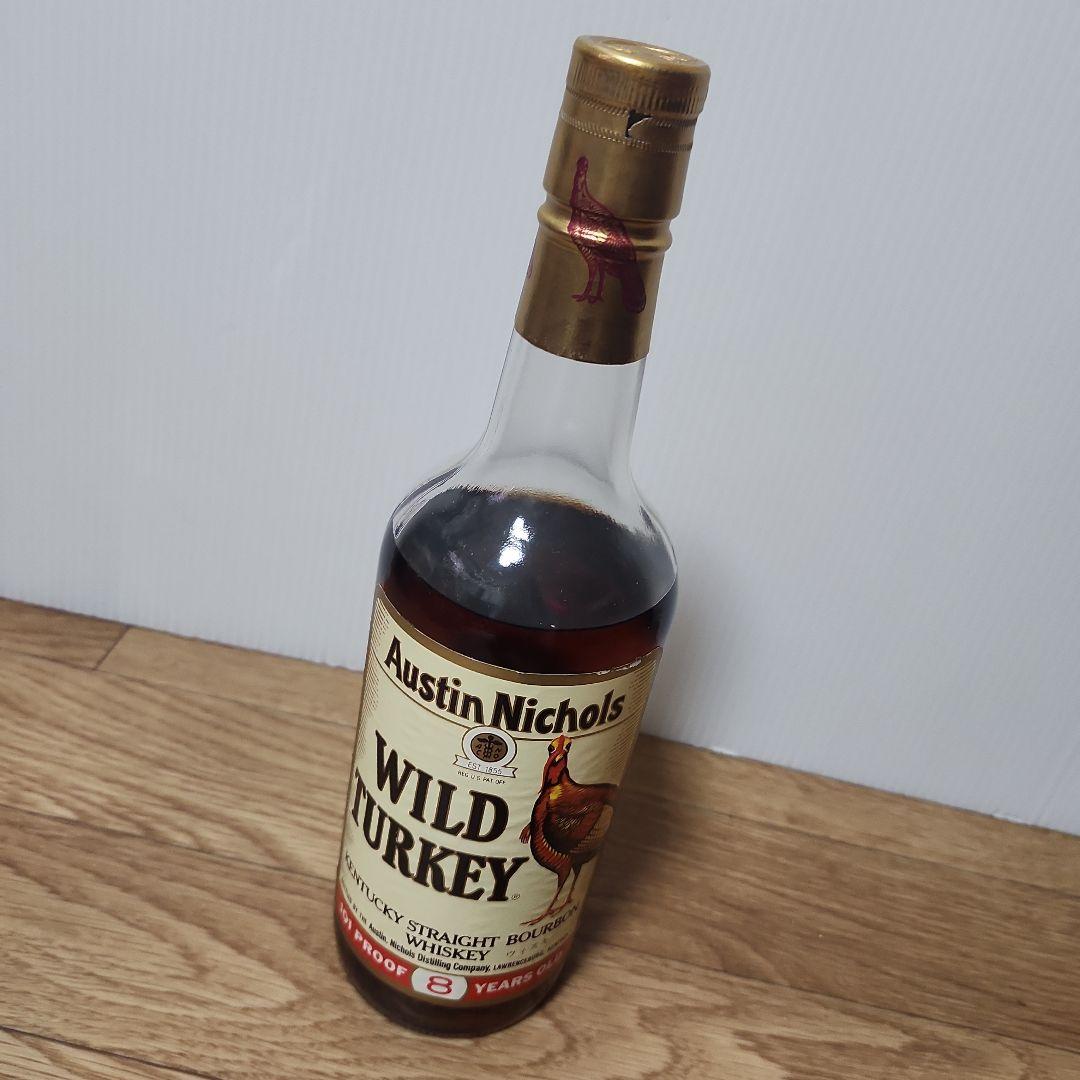 【WILD TURKEY 】ワイルドターキー8年旧ラベル　101PROOF