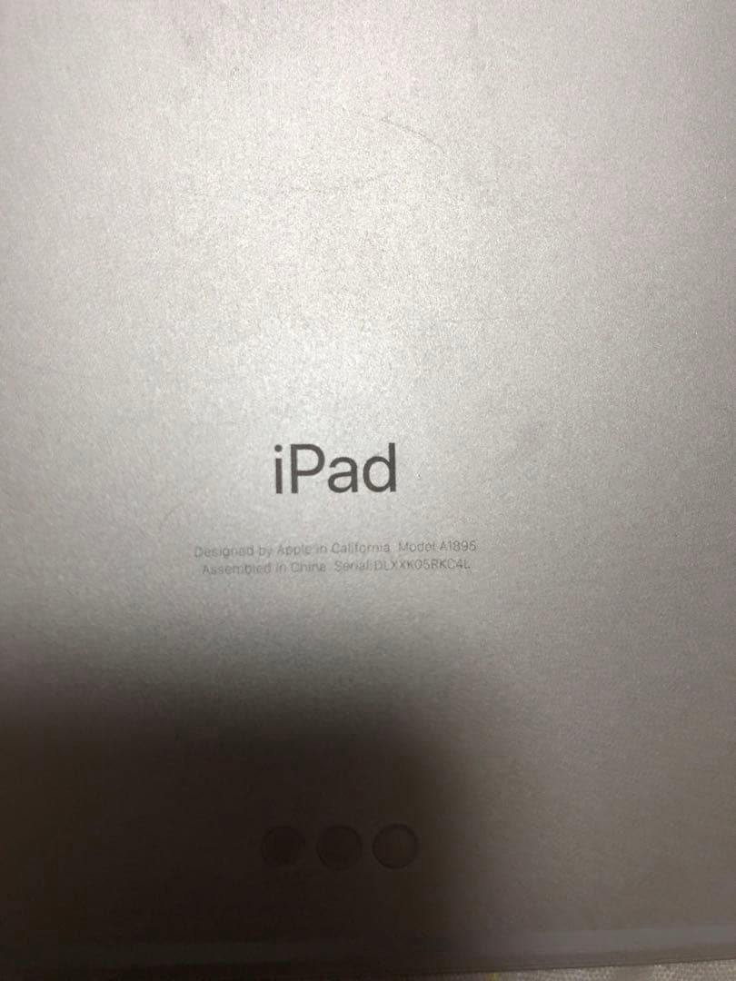 シルバー iPad pro 12.9 inch 本体 所有者ロック中