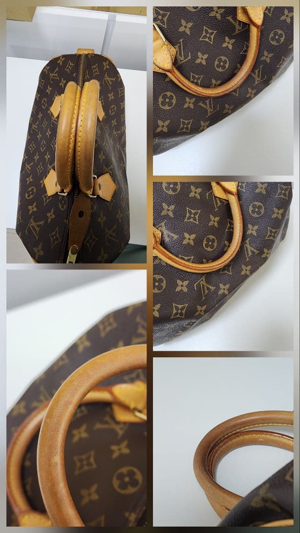 Louis Vuitton モノグラム スピーディ30 ハンドバッグ