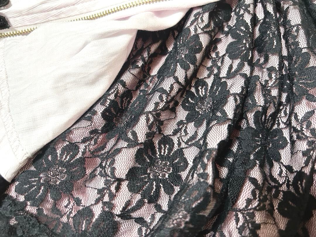 タグ付き♡GOLDS♡ハートチャーム＆ダブルジッパー♡チョーカー付きトップスPK