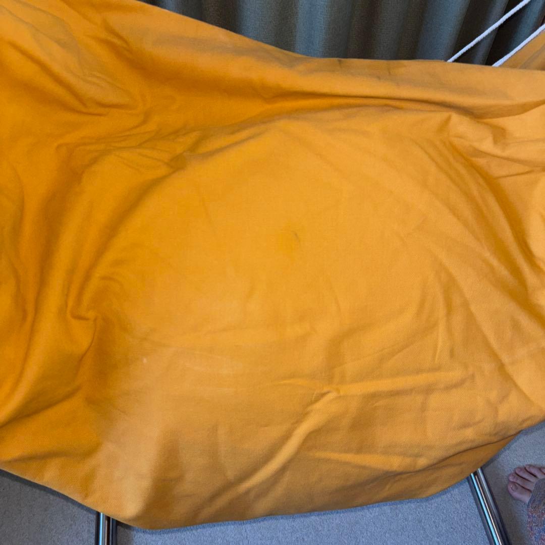 コンフォルタ ひとり掛けハンモック ファブリック チェア マスタードイエロー