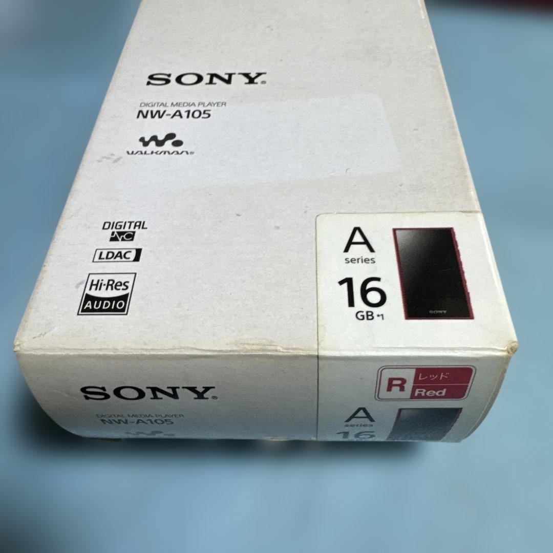 【動作確認】SONY WALKMAN NW-A105（R）レッド 16GB