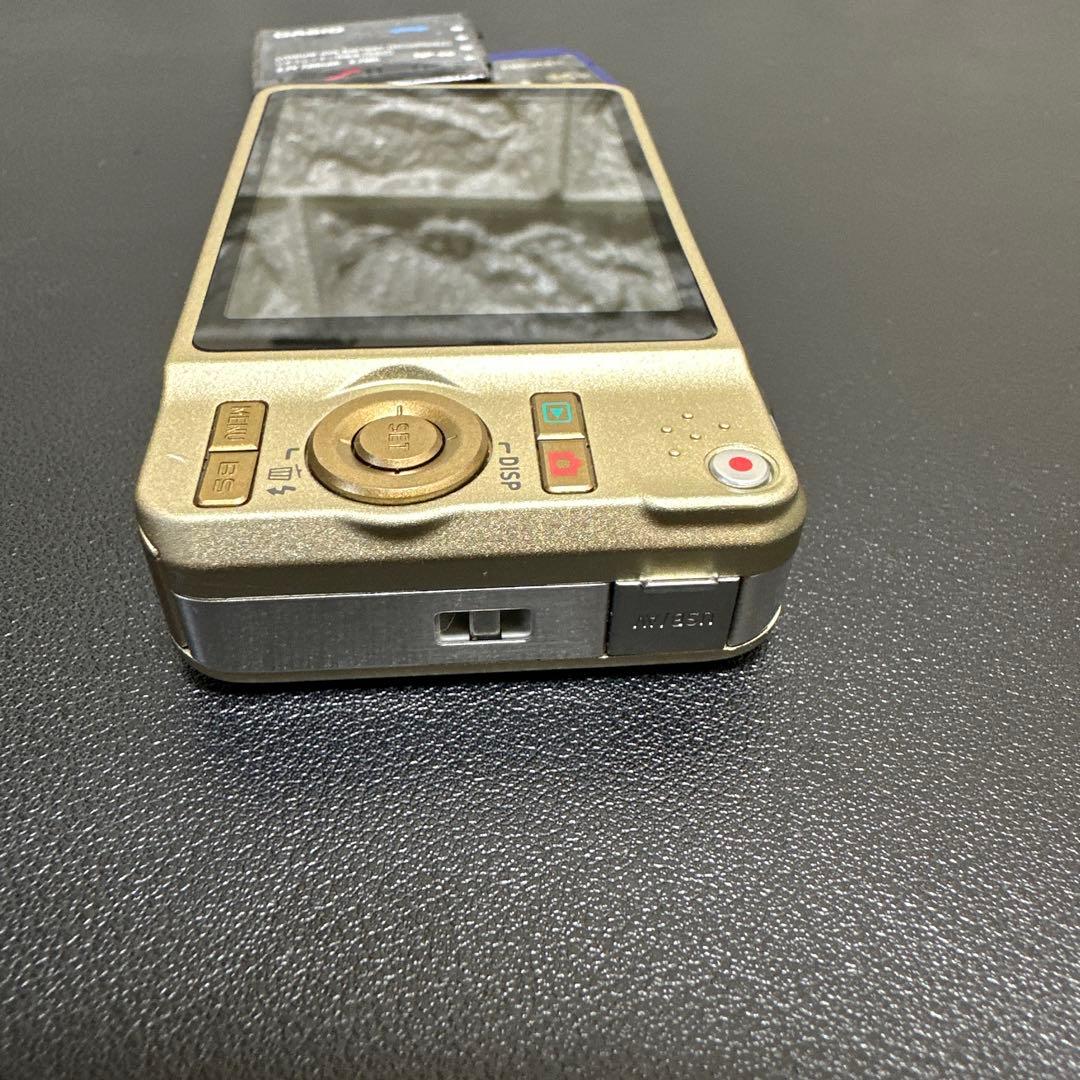 CASIO EXILIM ZOOM EX-Z90ゴールド　動作確認済　中古良品