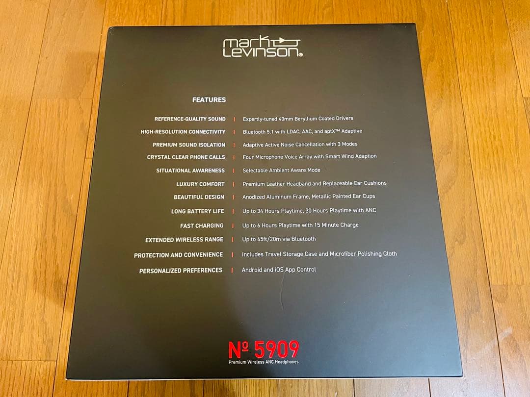 Mark Levinson № 5909 ワイヤレスヘッドホン マークレビンソン