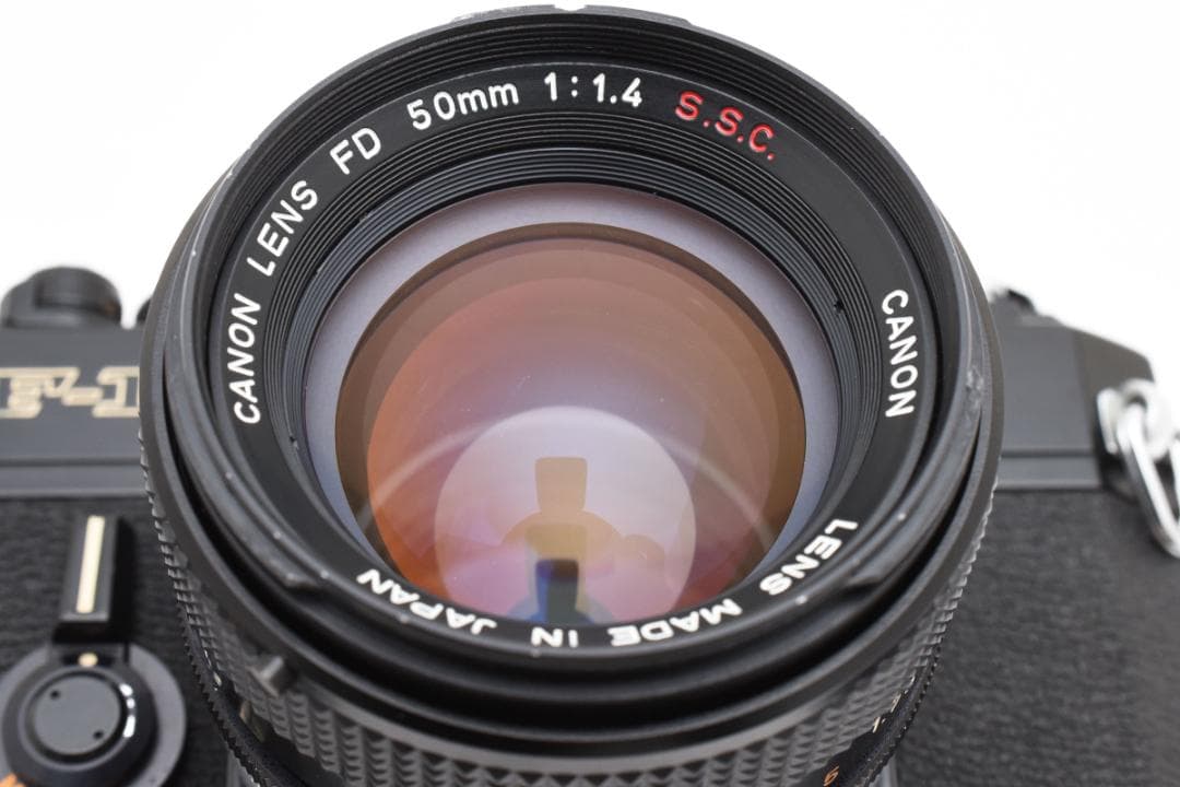 ■ 美品 ■ キャノン　Canon F-1 + 50mm F1.4 s.s.c.