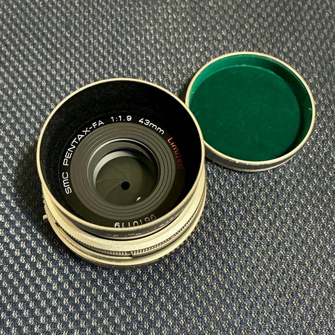 smc PENTAX-FA 43mmF1.9 Limited シルバー