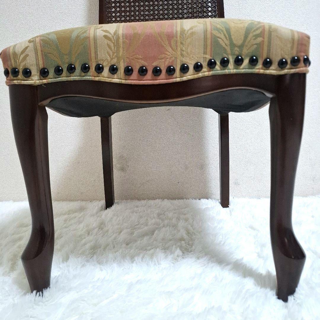 【美品】MARUNI マルニ木工 ベルサイユシリーズ チェア 猫脚