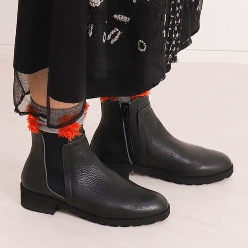 美品 アルテミス バイ ダイアナ 軽量 本革 サイドゴア ショートブーツ イエナ