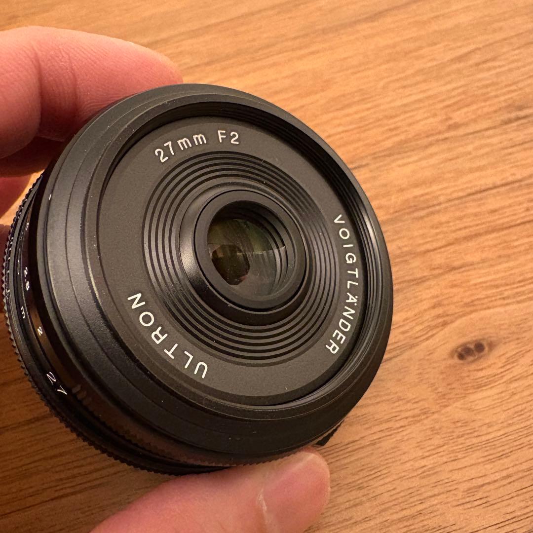 Voigtlander ULTRON 27mm F2 Xマウント 箱付