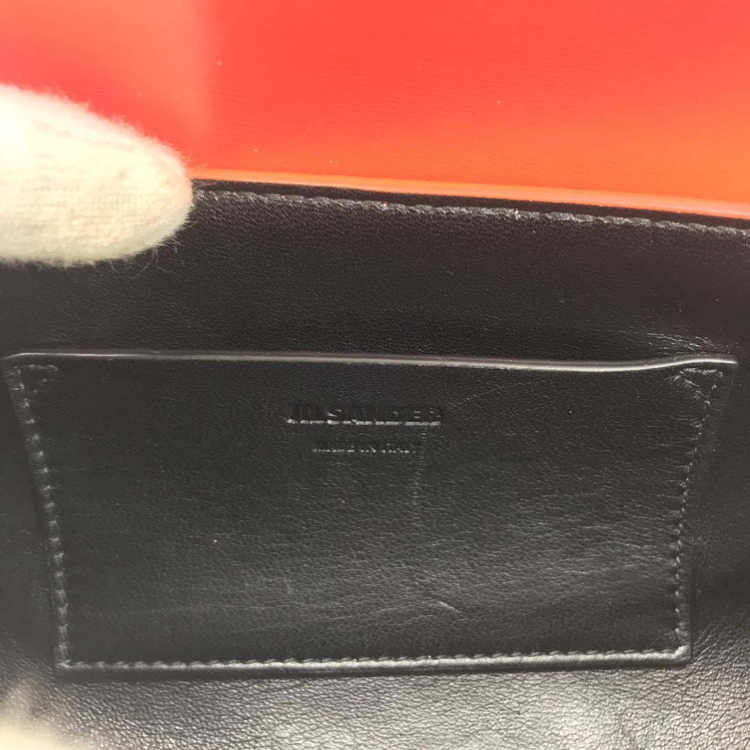 【現行品/極美品】ジルサンダー カンノーロ ショルダーバッグ スモール レッド