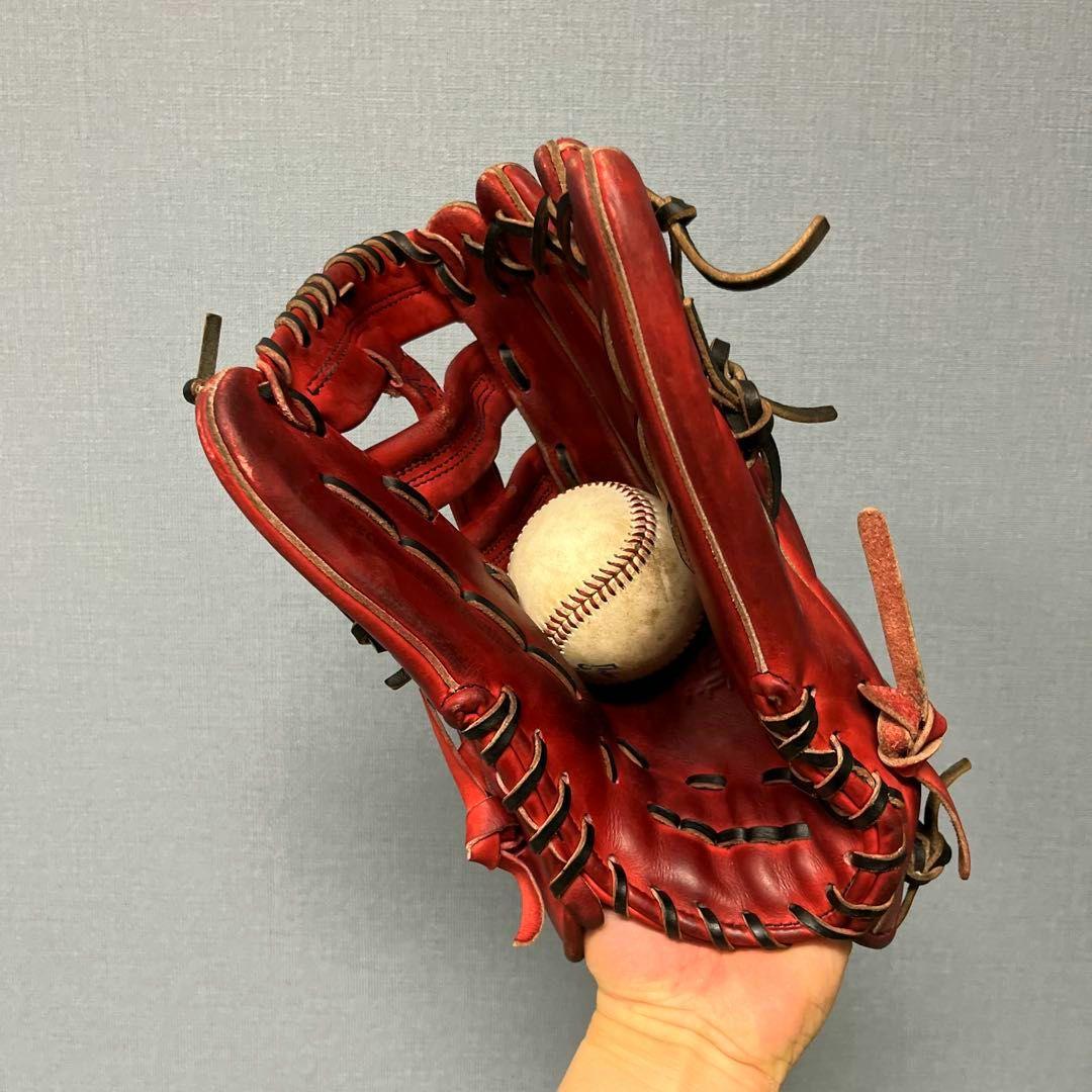 1016 アシックス ゴールドステージ 即戦力 硬式　外野手用グローブ