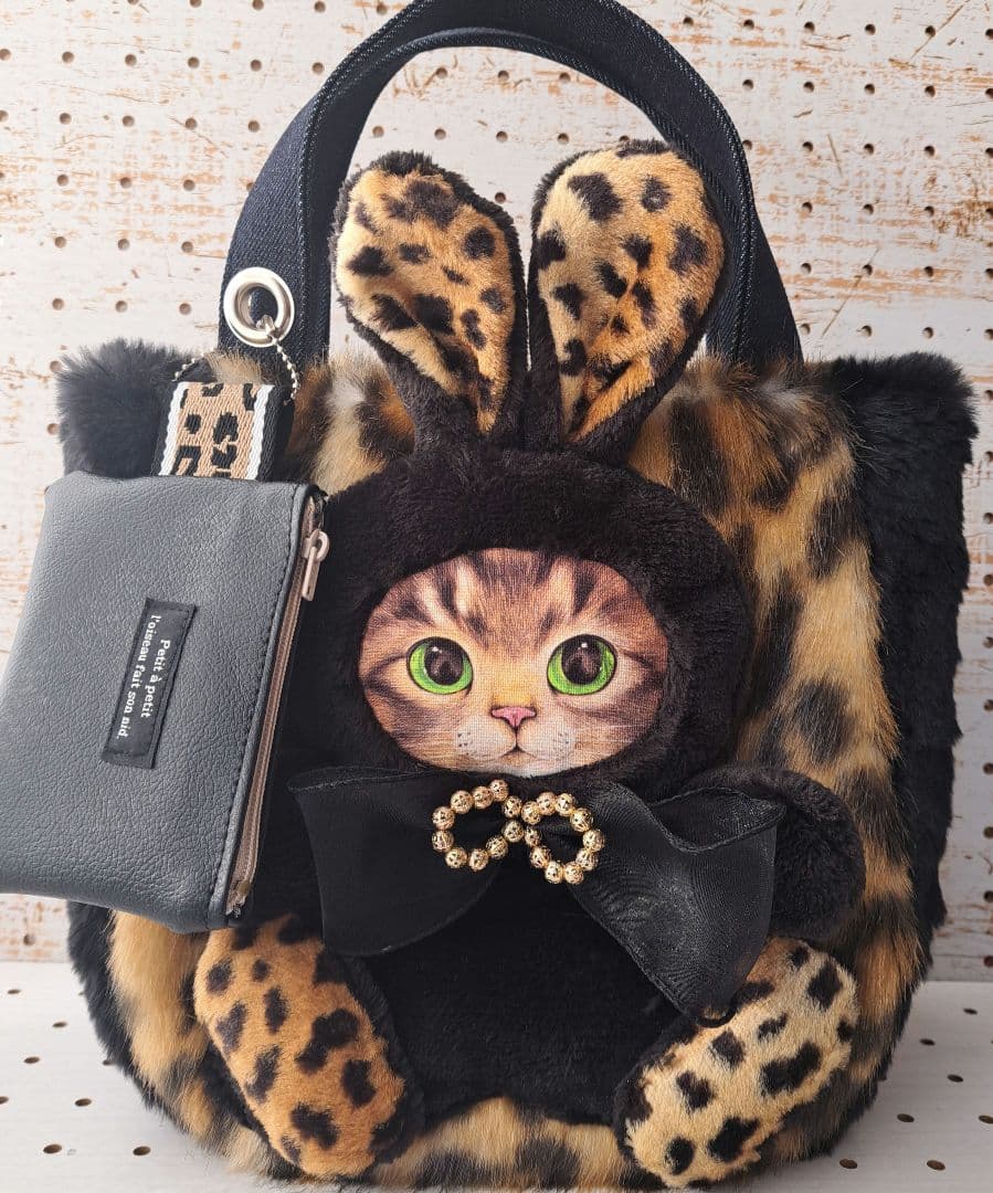 ゆ*ら様 コヤンイサムチョン　リトルサンダー　エコファートートバッグ&ポーチ