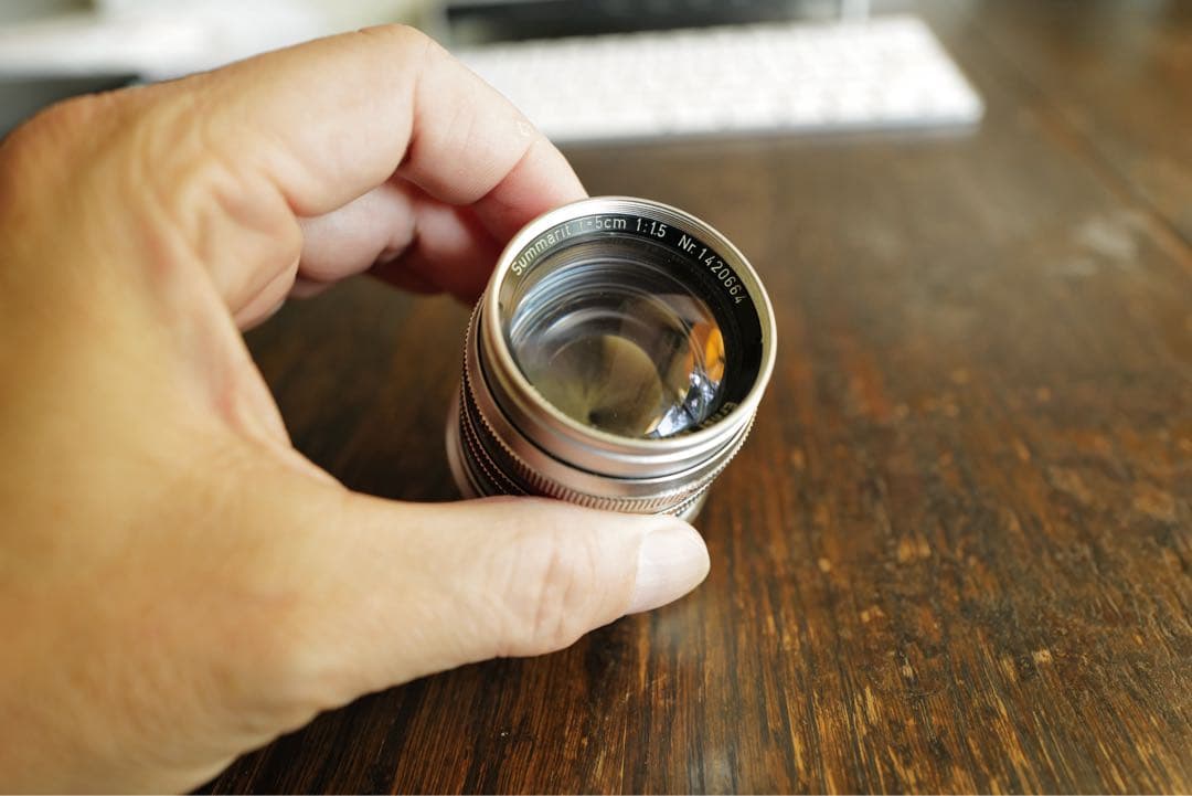 【ジャンク】ライカSummarit 1:1.5/50 単焦点レンズ