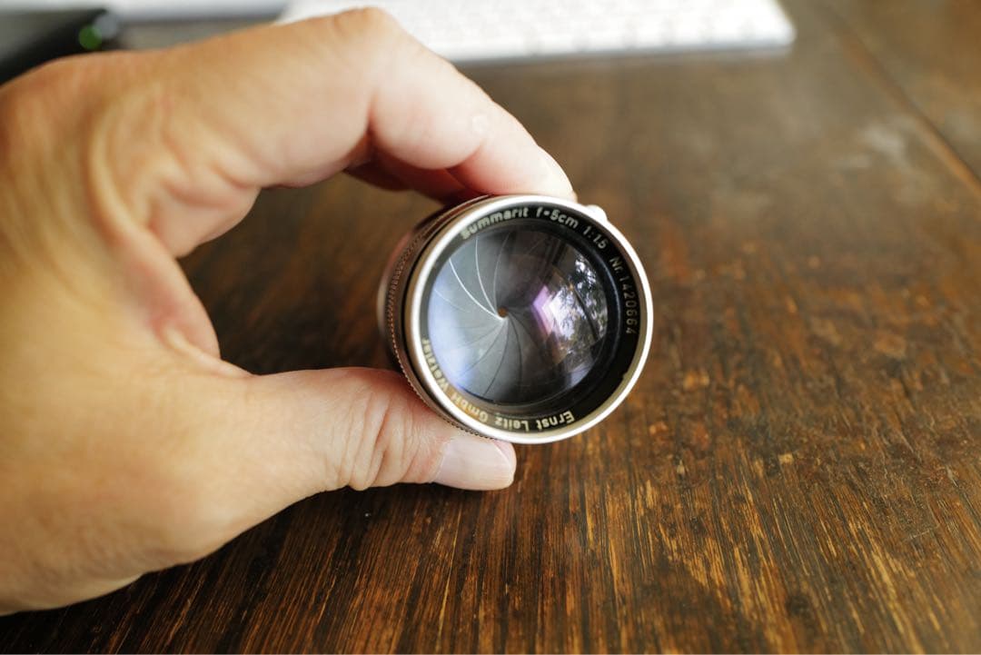 【ジャンク】ライカSummarit 1:1.5/50 単焦点レンズ