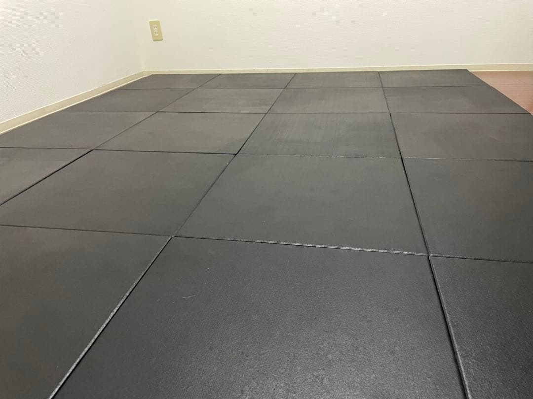 ※札幌引取※【約3畳分】ラバートレーニングマット ジムマット