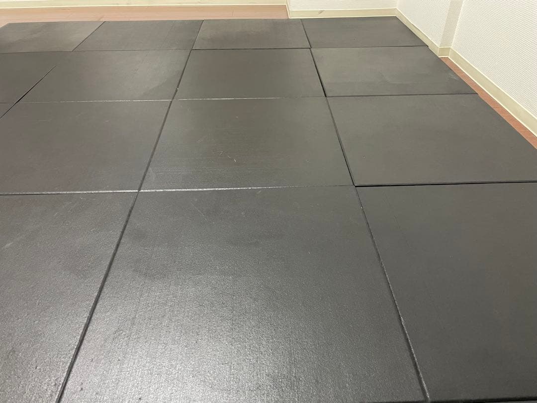 ※札幌引取※【約3畳分】ラバートレーニングマット ジムマット