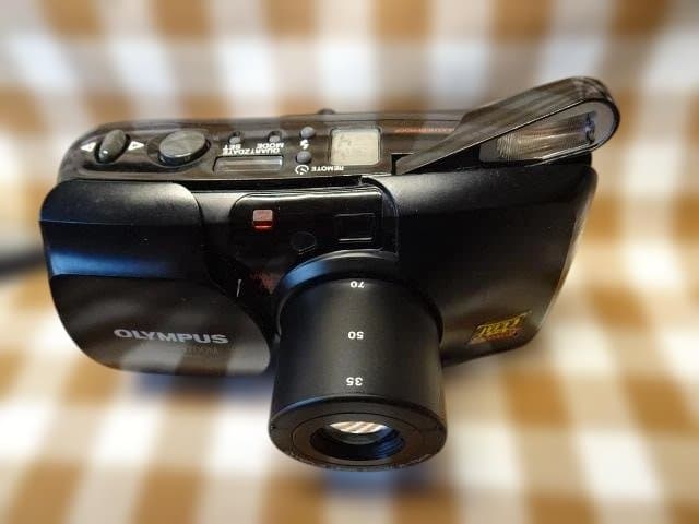 OLYMPUS μ[mju:] ZOOM PANORAMA カメラ 昭和レトロ