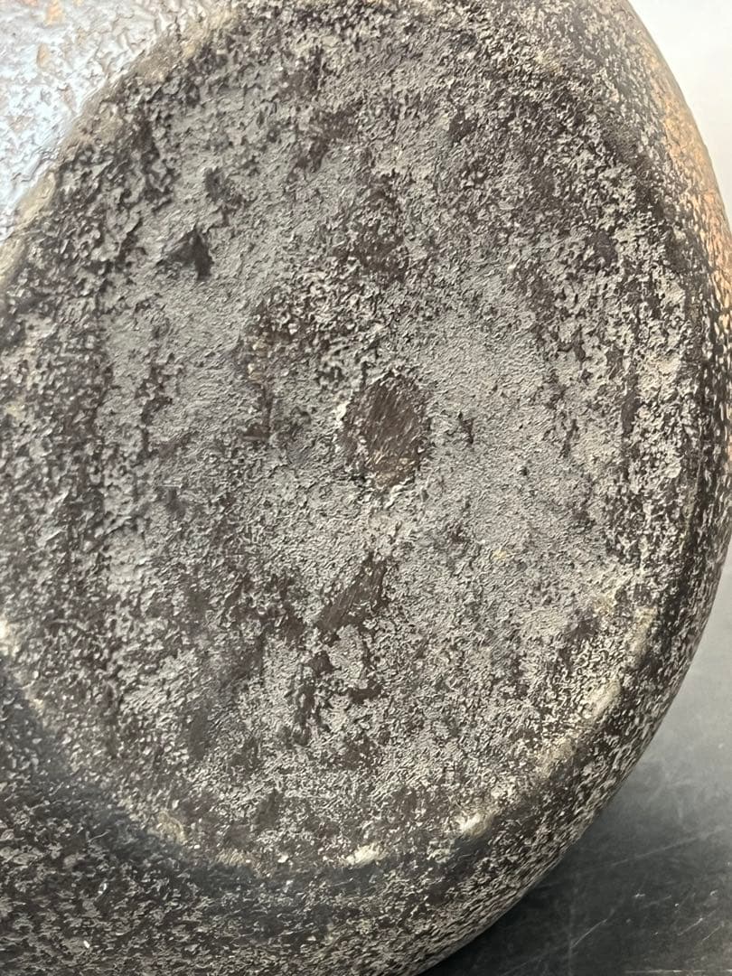 ［美品］南部鉄製 鉄瓶 凹凸デザイン　送料込み