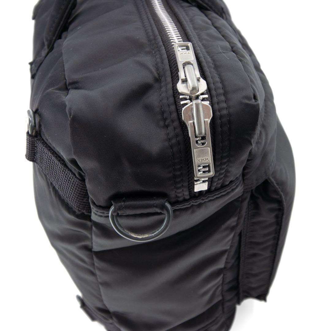 A051【ポーター／タンカー】ブリーフケース　ビジネスバッグ　ナイロン　ブラック