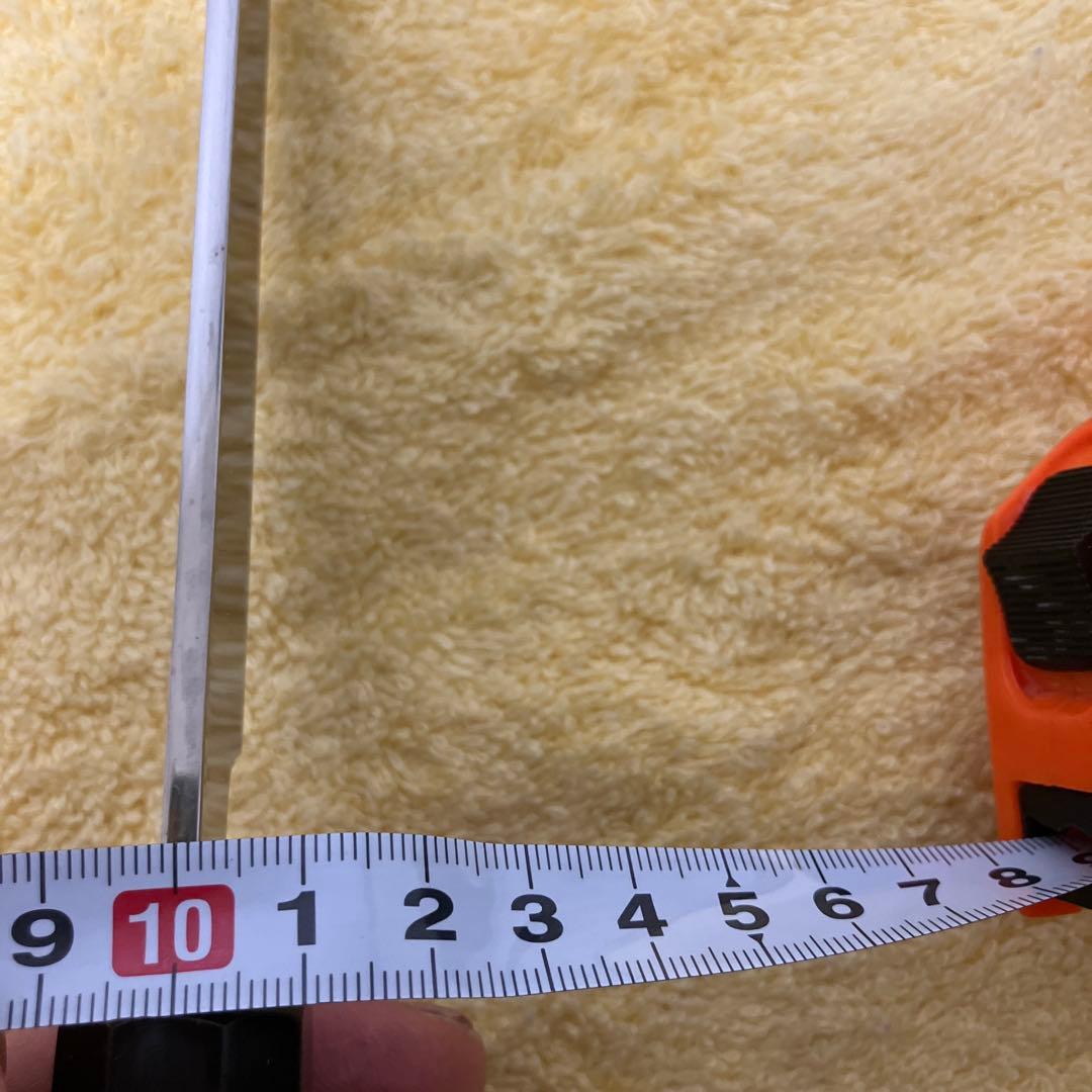 ⑦切付尺寸　花梨瘤　銀巻　鏡面　本焼