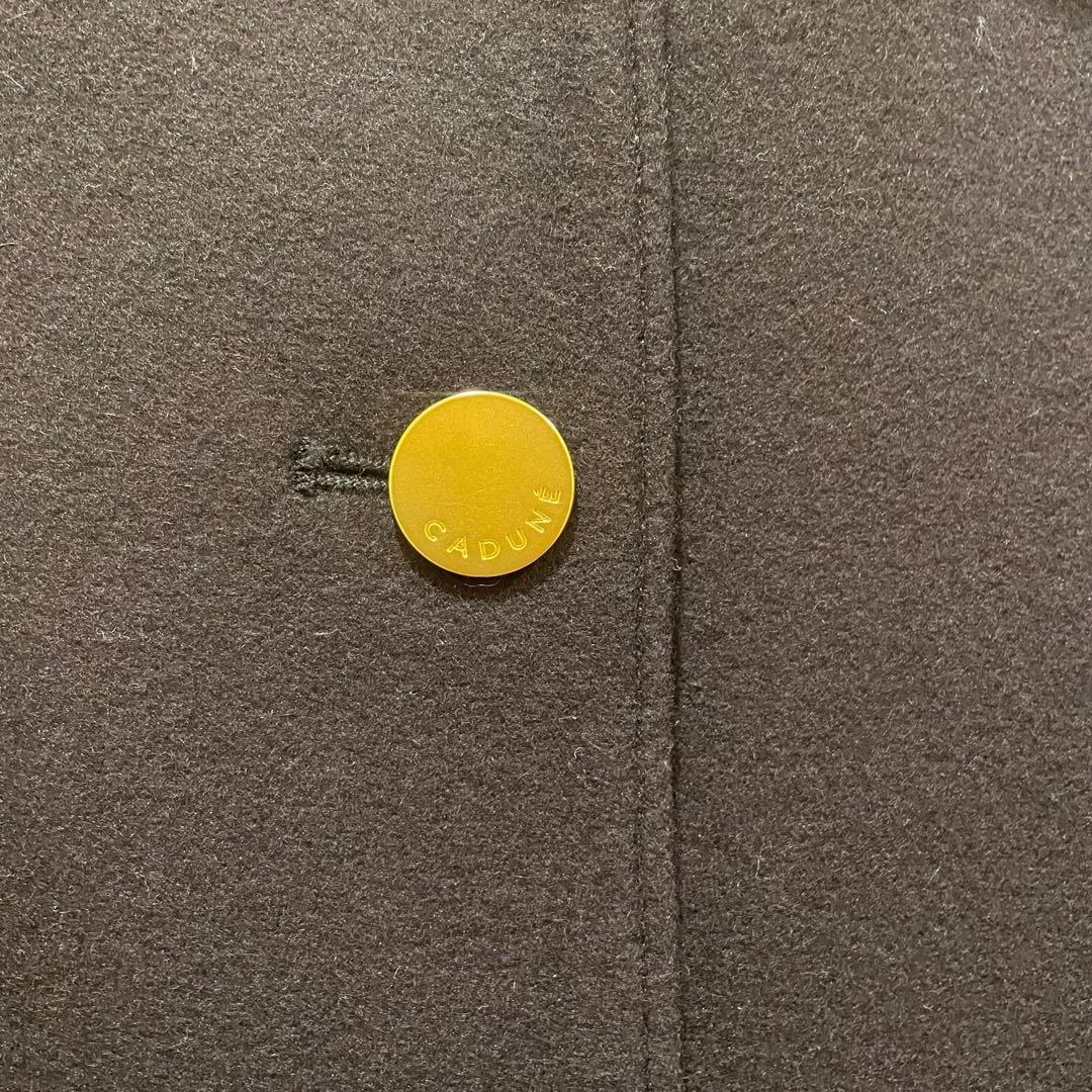 〈値下げしました〉【CADUNE】ステンカラー メルトンコート