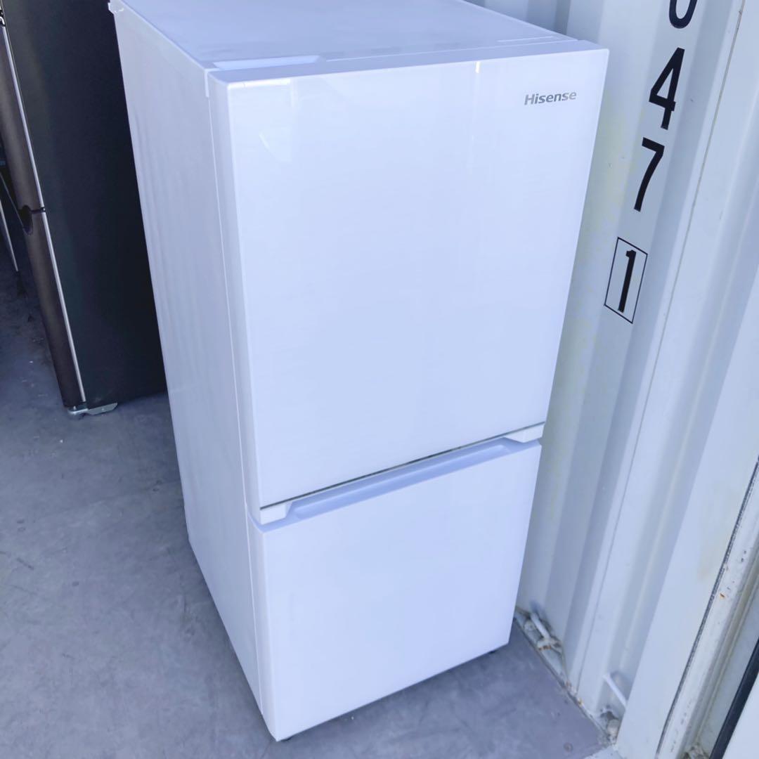 取付無料！高性能低温ケース搭載鏡面グラスおしゃれホワイトインテリア冷蔵庫！洗濯機