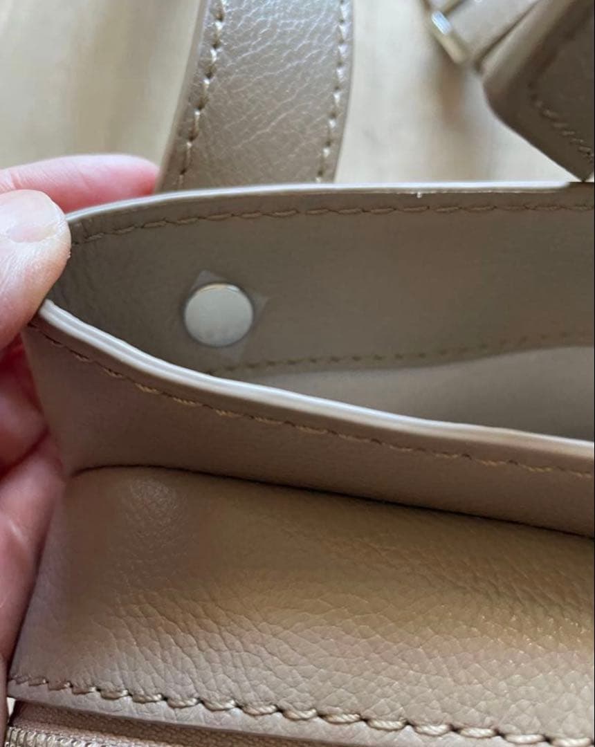 マザーハウス　ソラ　2way　ショルダーバッグ（ベージュ）