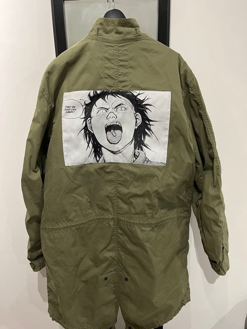 17AW Supreme × AKIRA Fishtail Parka フード欠