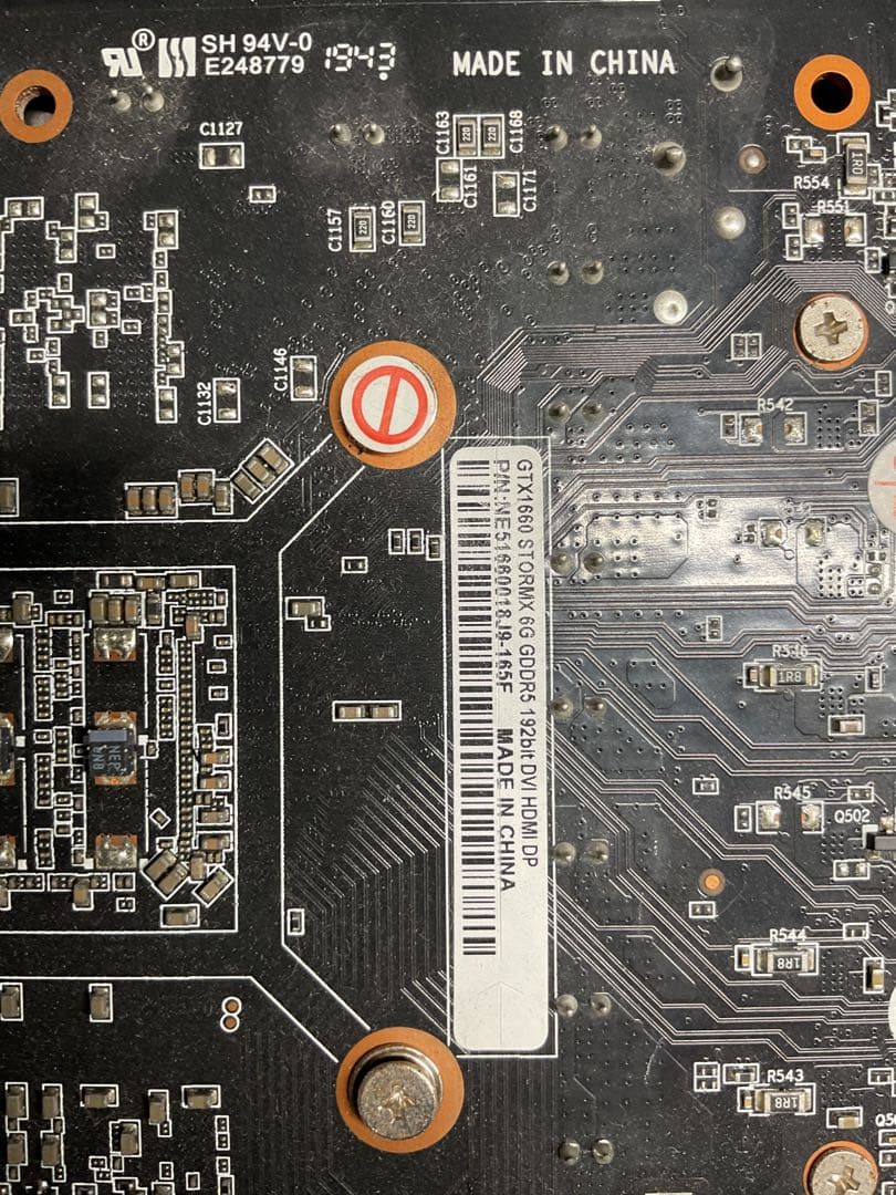 PALIT GeForce GTX 1660 グラフィックボード