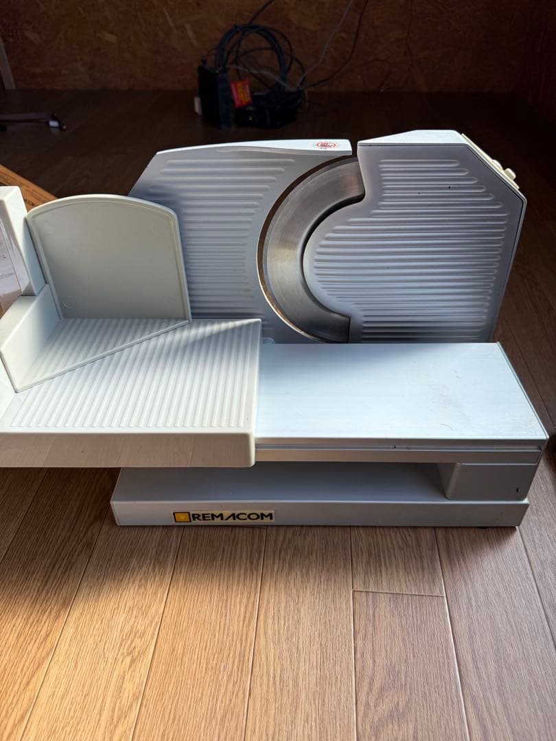 REMACOM スライサー ホワイト 取扱説明書付き