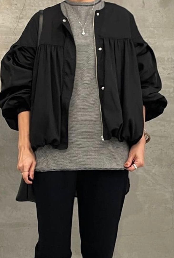 早い物勝ち　中綿バルーンショートブルゾン 昨年購入品　最終値下げ