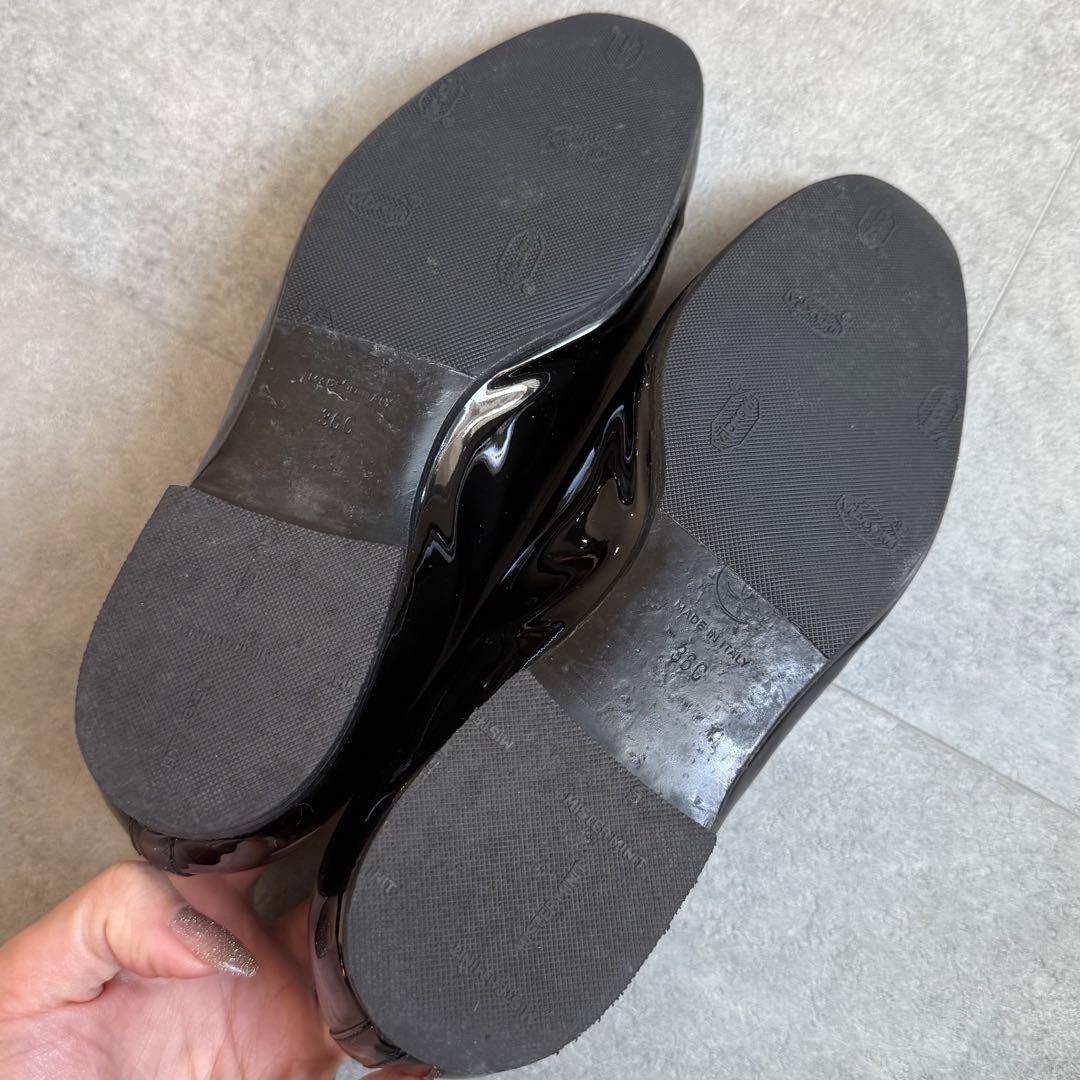 CHANEL シャネル　ローファー　ココマーク　オペラシューズ　黒　36