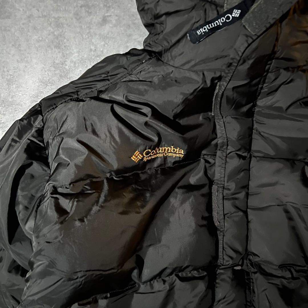 【大人気❗️】極暖！columbia 　ダウン　ダークブラウン　M