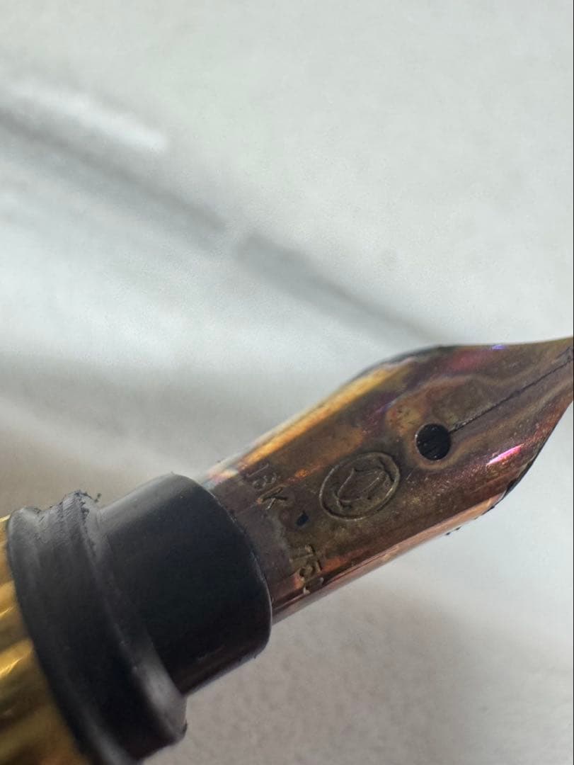 Cartier パシャ　ドゥ　カルティエ　18k 万年筆 専用ケース付き