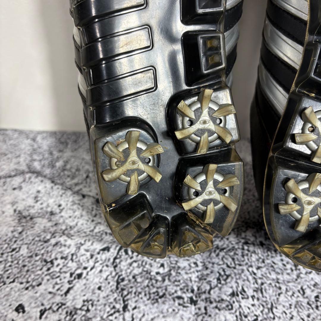 adidas ゴルフシューズ　メンズ　ダイヤル式　黒　アディダス　25.5