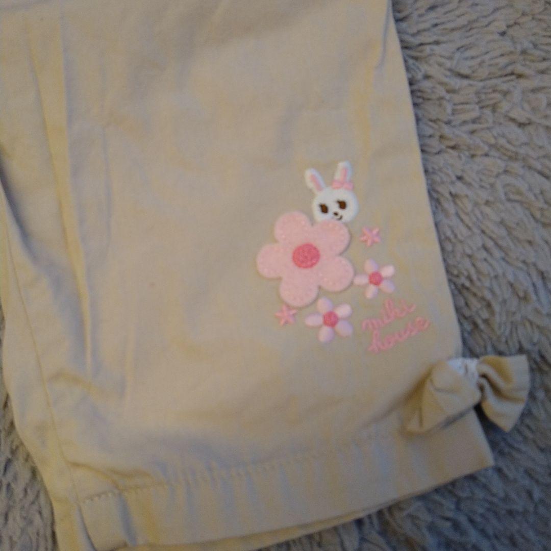 美品　ほぼ未使用　ミキハウス　パンツ　90