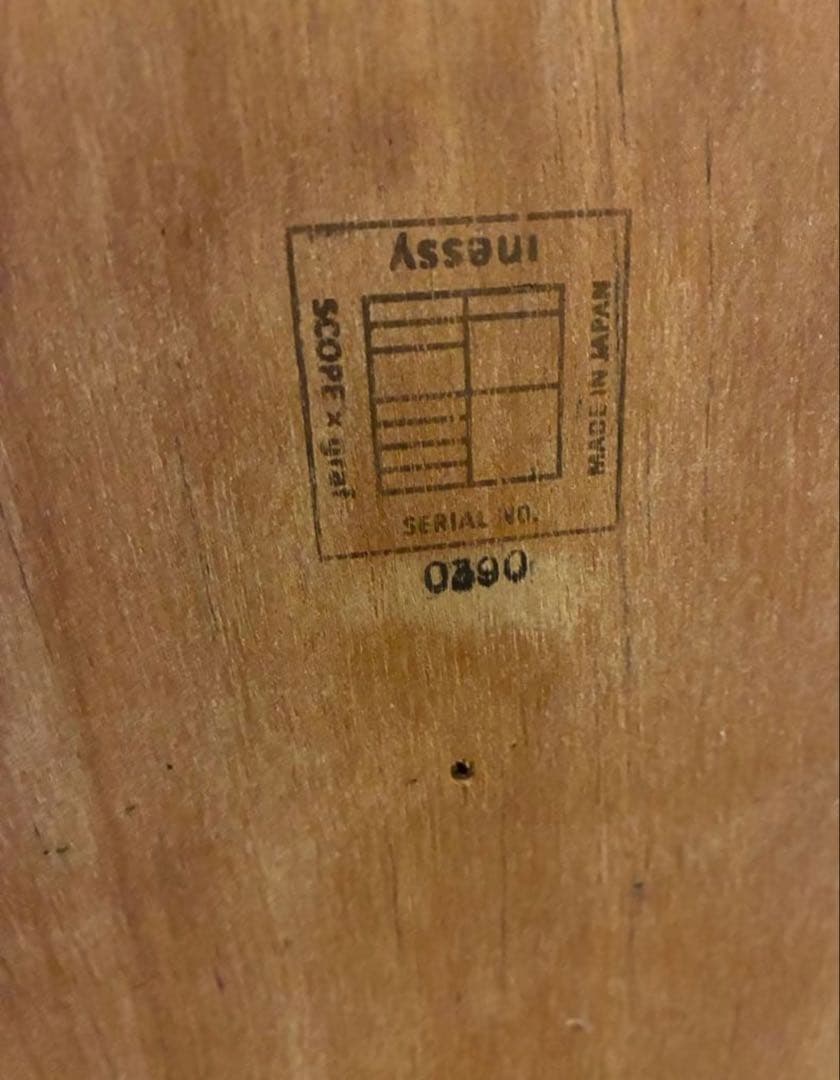 定価12万 graf × scope / messy メッシー　メープル