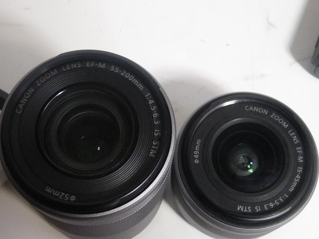 Canon EOS Kiss M2 ダブルズーム ミラーレス一眼