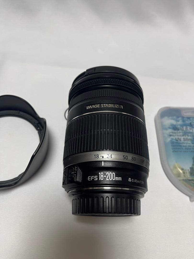 Canon EFS 18-200mm ズームレンズ