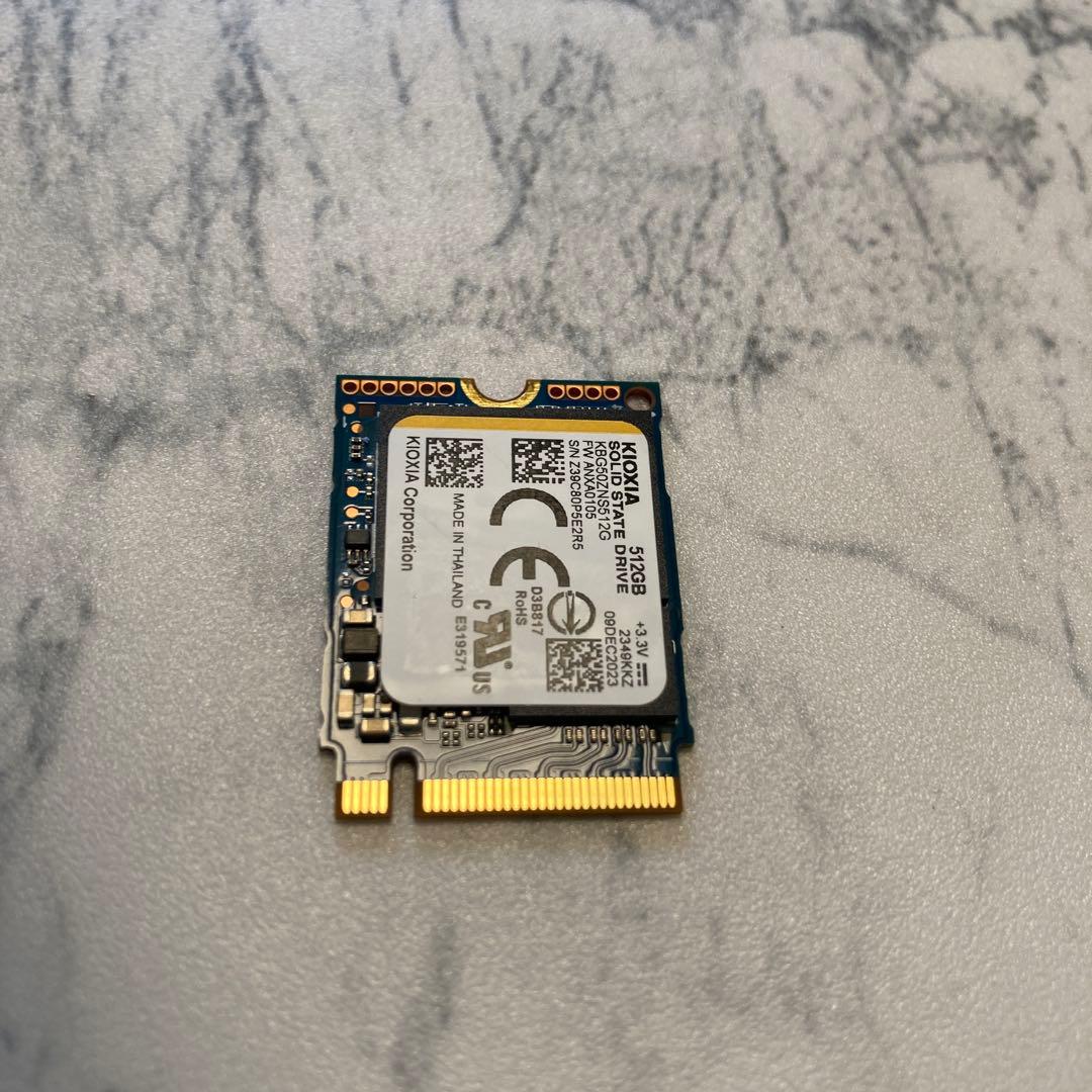 内蔵型SSD M.2 SSD 2230 512GB