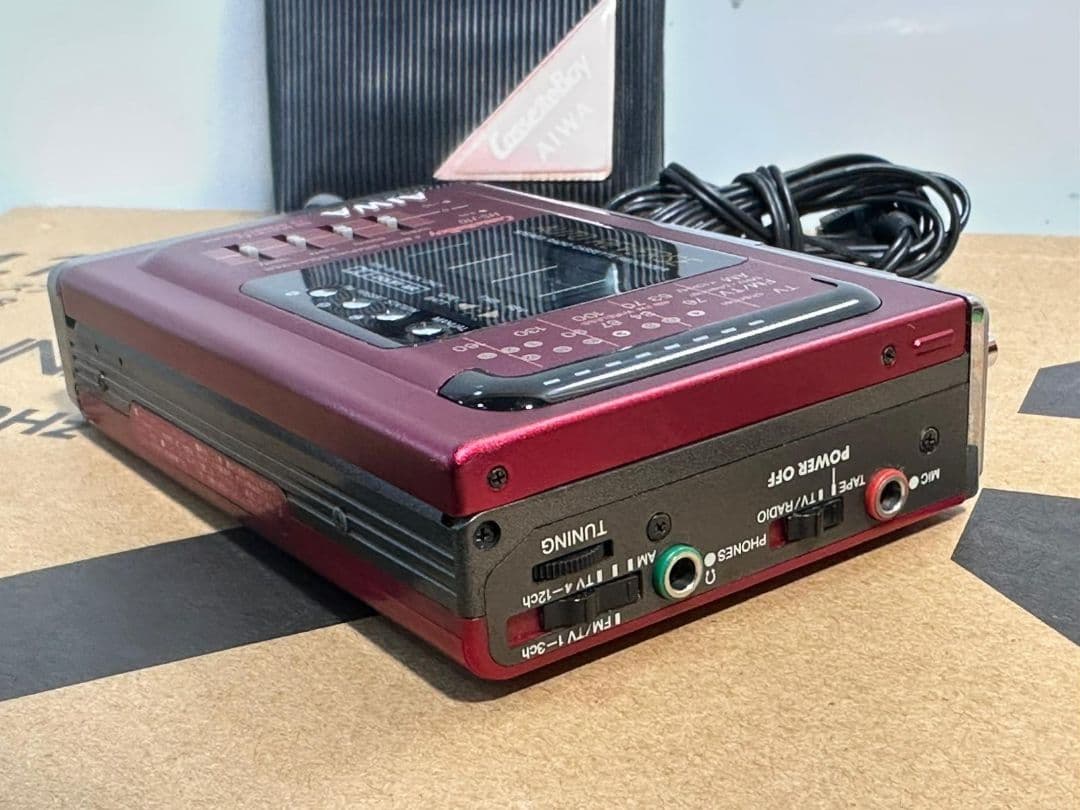 AIWA HS-J10 ステリ―オラジオカセットレコ―ダ―