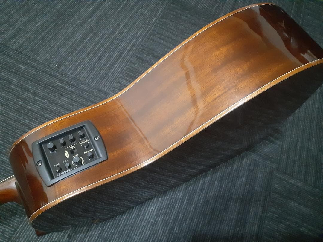 YAMAHA オール単板 A3M エレアコ 純正ケース・付属品おまけ多数あり