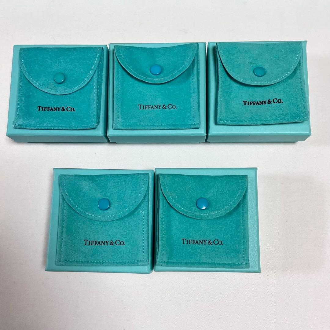 ティファニー　保存袋　空箱　20個セット　正方形　旧型　アクセサリー入れ