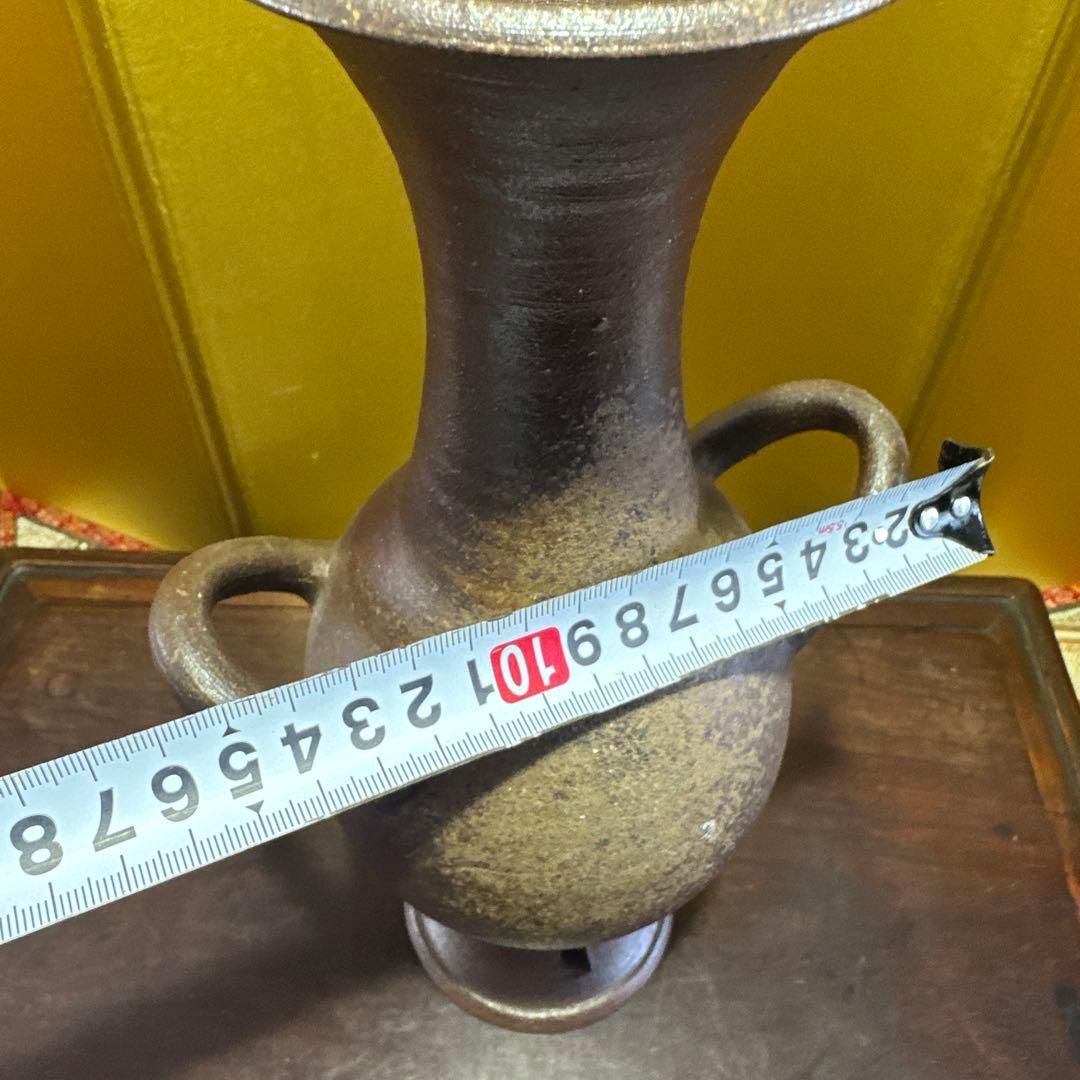金重陶阳，備前焼，花器，花瓶，置物，インテリア，骨董，