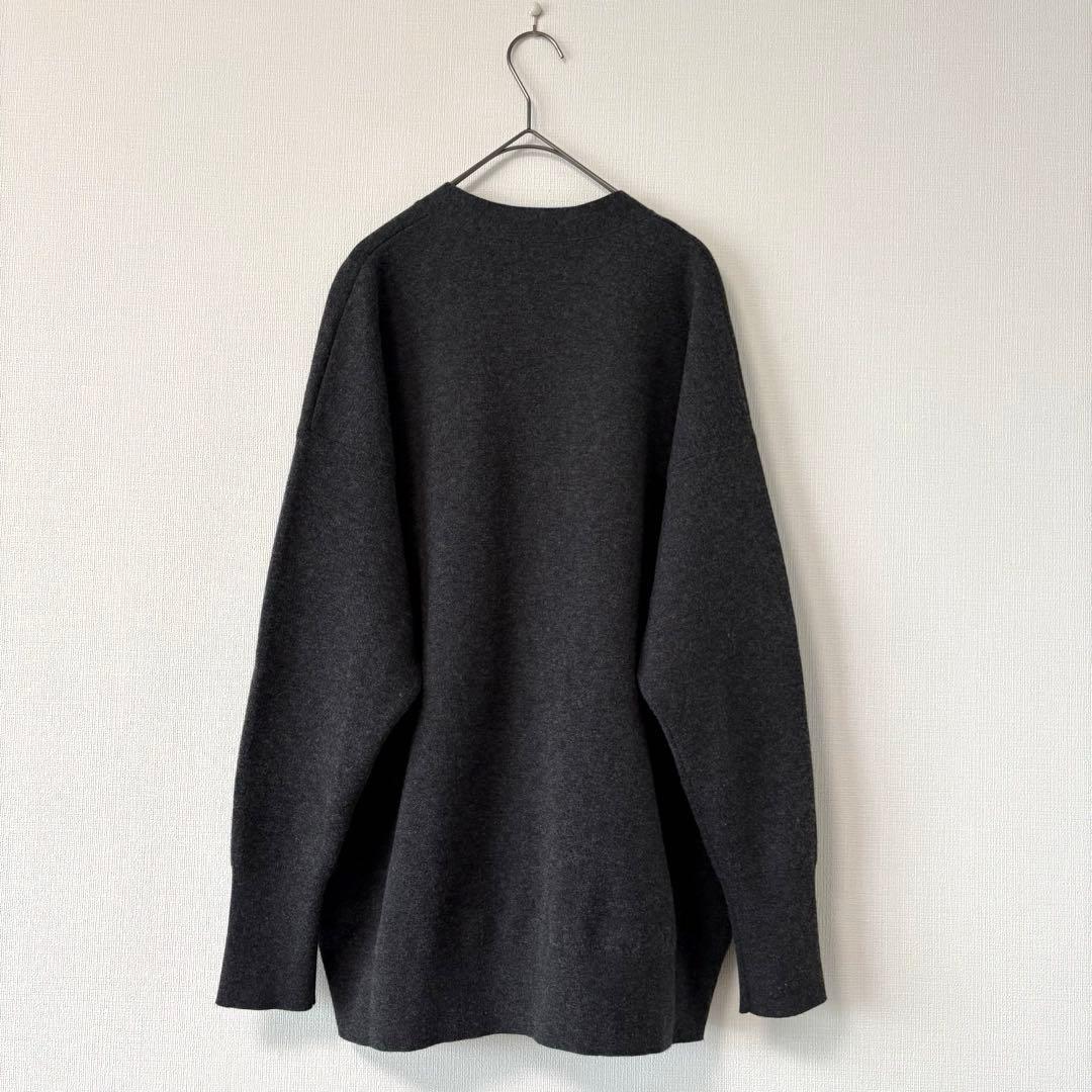 24AW 美品✨スピックアンドスパン ダブルジャガードビッグカーディガン