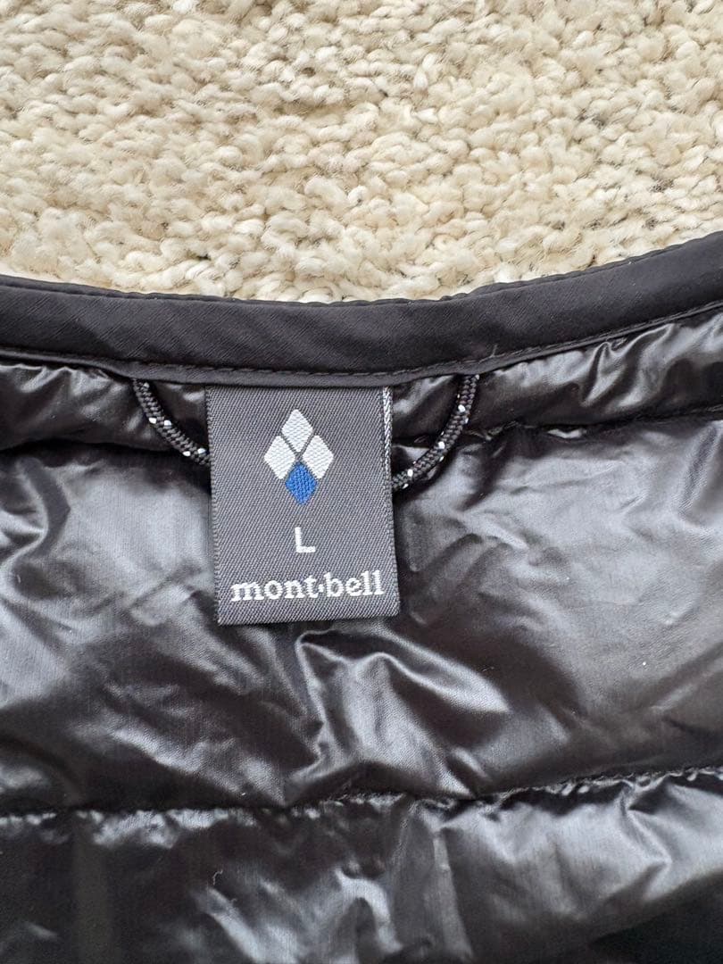 モンベル　スペリオダウン　ベスト　L
