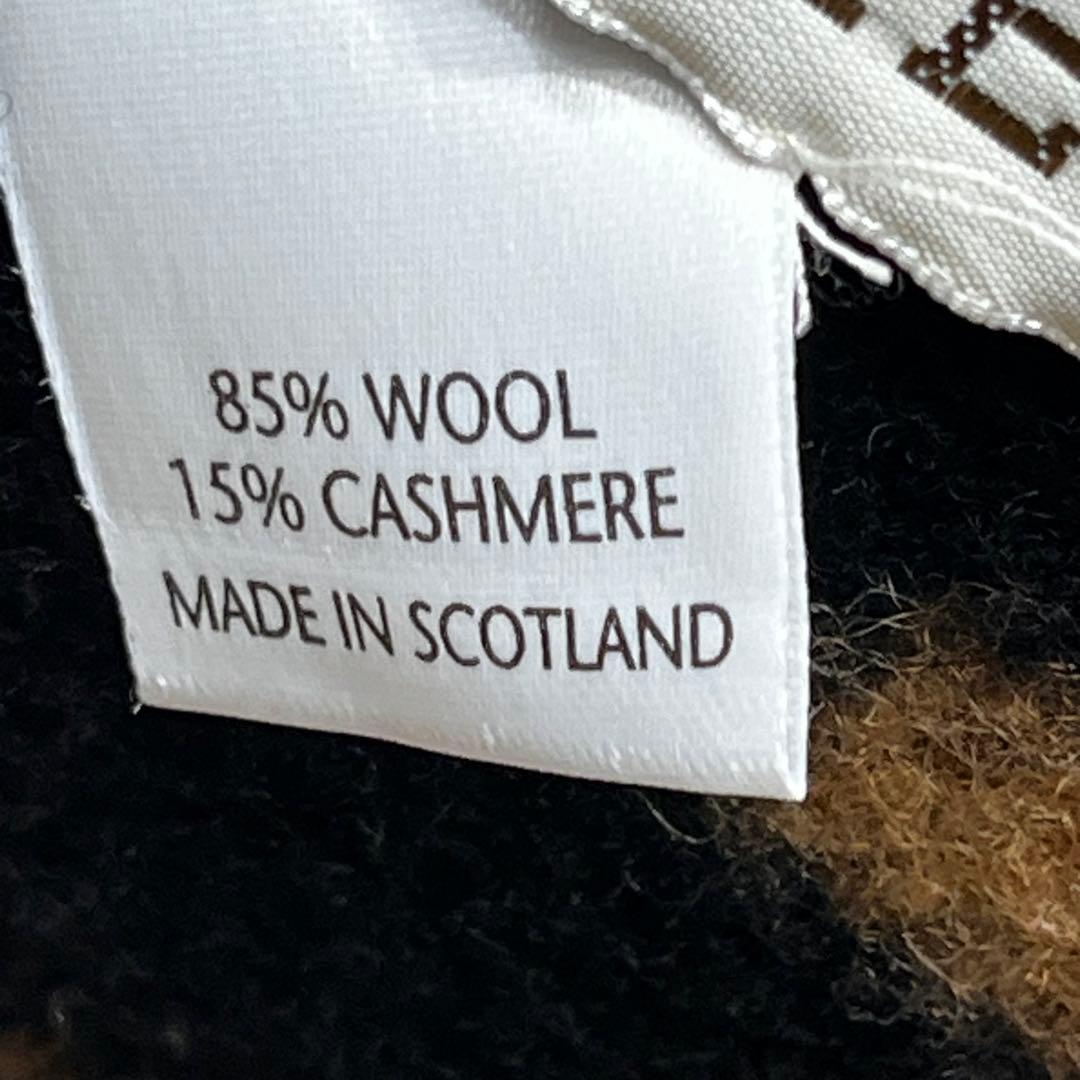 エルメス Hermesアヴァロン ブランケット ウールカシミヤ プレード