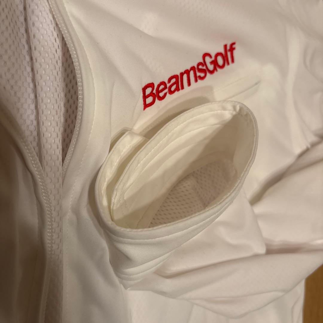 ビームスゴルフ　BEAMSGOLF エアシャットジャケット　胸ロゴ　L