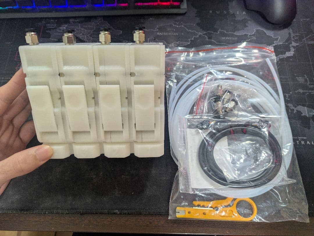 Bambu lab AMS Lite互換品 BMCU 370C 組立済み