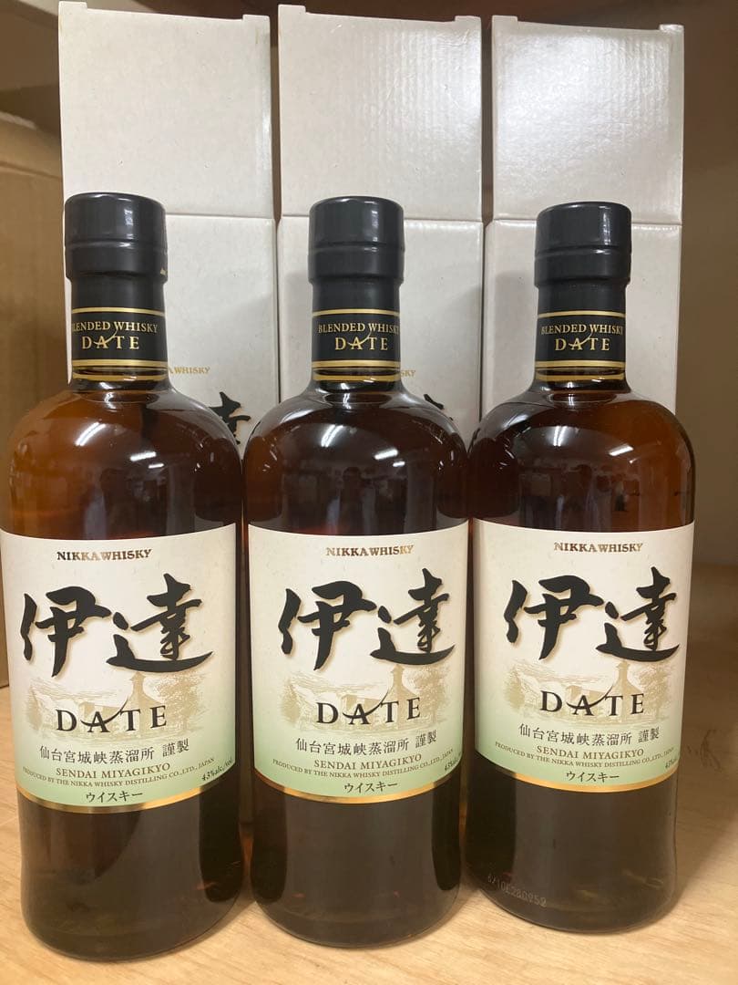 NIKKA WHISKY DATE 3本セット
